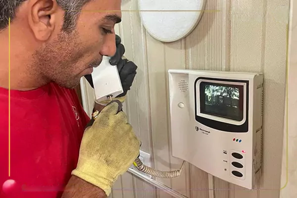 مشکل قطع شدن صدای آیفون تصویری